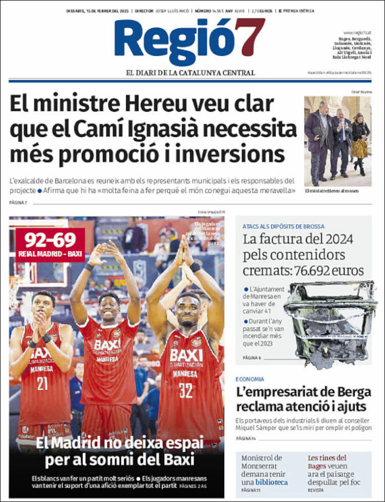 Portada de Regio7 (España)