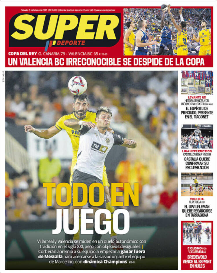 Portada de Superdeporte (España)