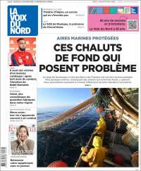 Portada de La Voix du Nord (Francia)