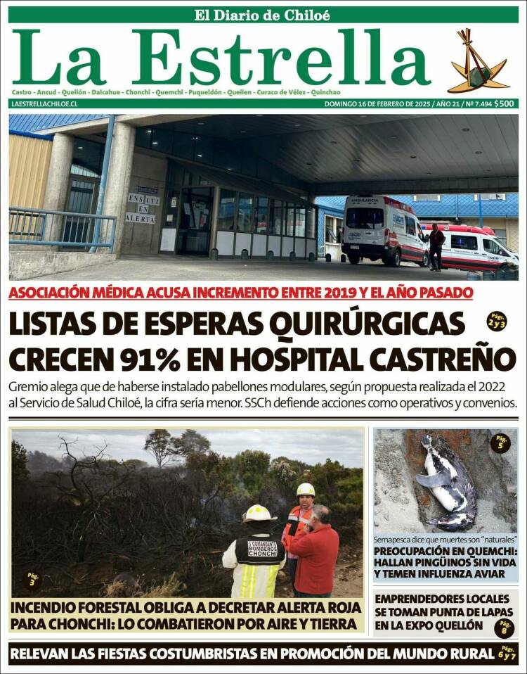 Portada de Estrella de Chiloé (Chile)