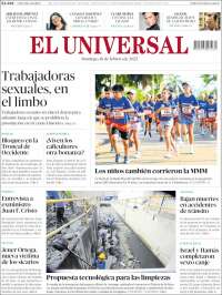 Portada de El Universal (Colombia)