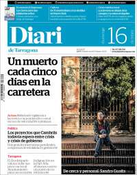 Portada de Diari de Tarragona (España)