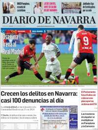 Portada de Diario de Navarra (Spain)