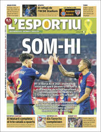 Portada de L'Esportiu (Spain)