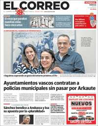 Portada de El Correo (Spain)