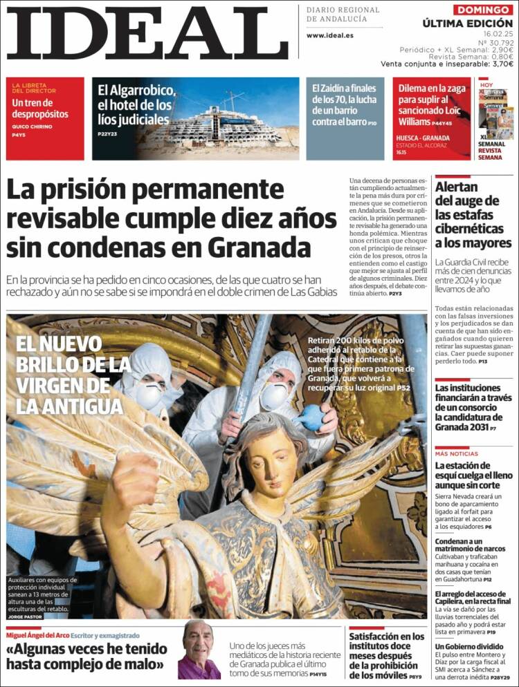 Portada de Ideal (España)