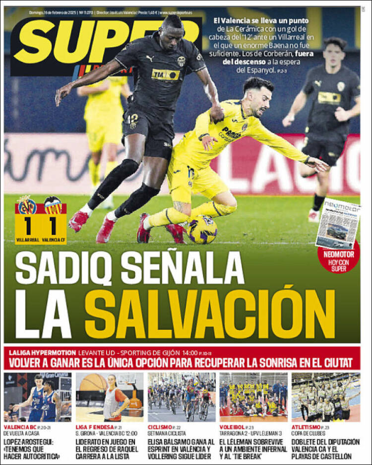 Portada de Superdeporte (España)