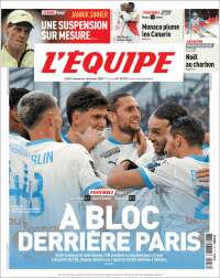 Portada de L'Equipe (France)