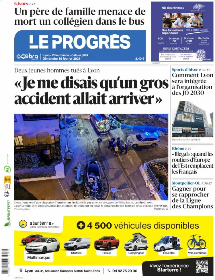 Portada de Progres de Fecamp (Francia)