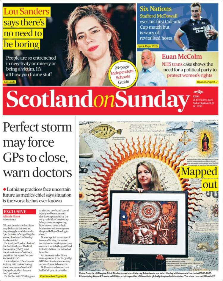 Portada de The Scotsman (United Kingdom)