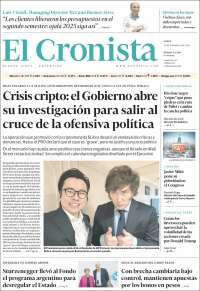 Portada de El Cronista Comercial (Argentina)