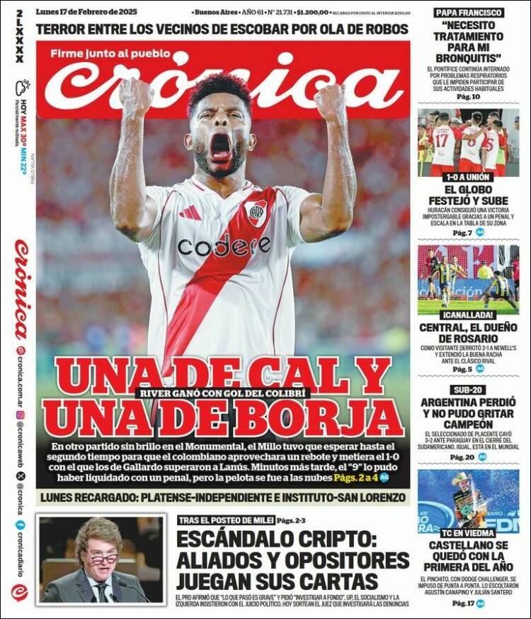 Portada de La Voz del Chaco (Argentina)