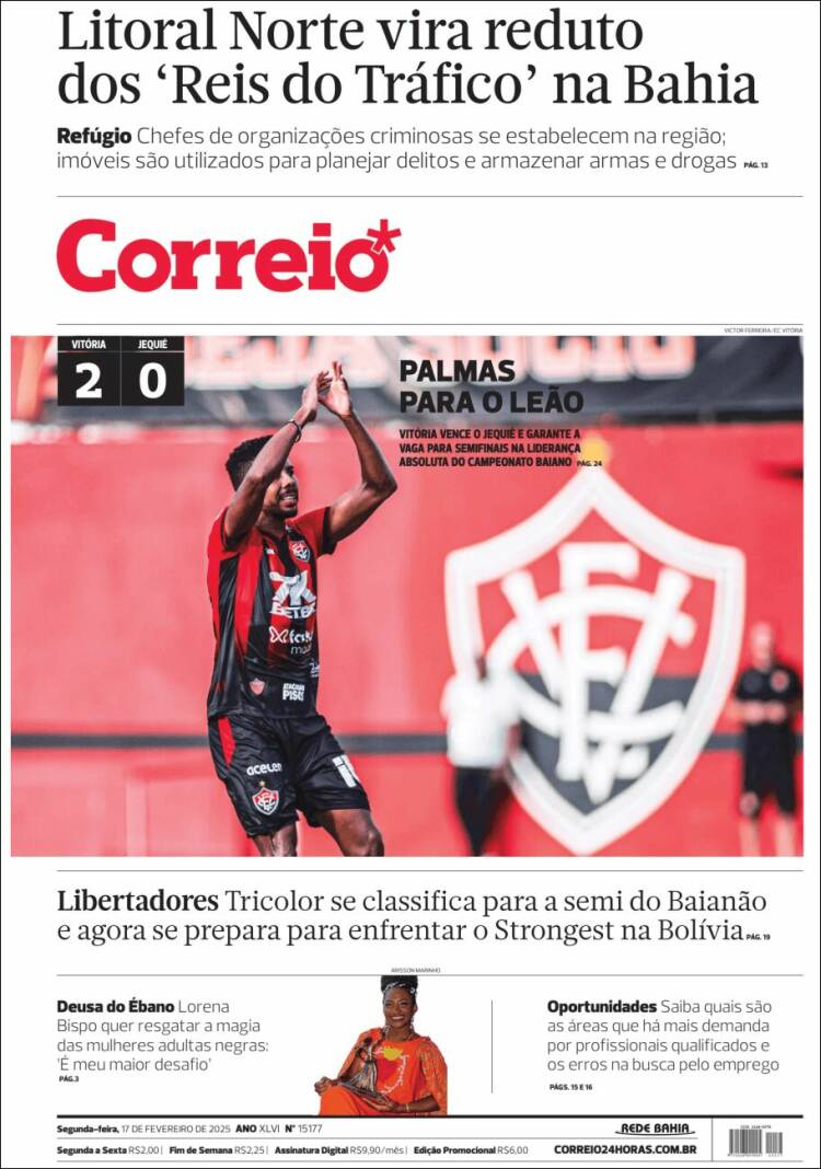 Portada de Correio* (Brasil)