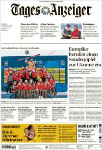 Portada de Tages-Anzeiger (Switzerland)