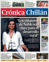 Portada de Crónica Chillán (Chile)