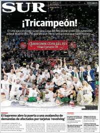 Portada de Diario el Sur (Spain)