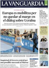 Portada de La Vanguardia (Spain)