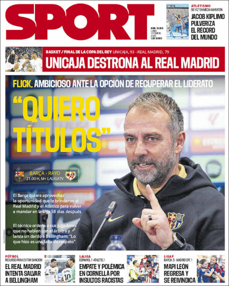 Portada de Sport (España)