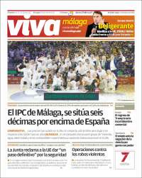 Portada de Viva Málaga (Spain)