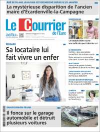 Portada de Le Courrier de l'Ouest (Francia)