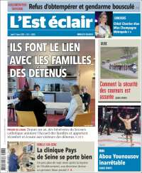 Portada de L'Est Eclair (Francia)