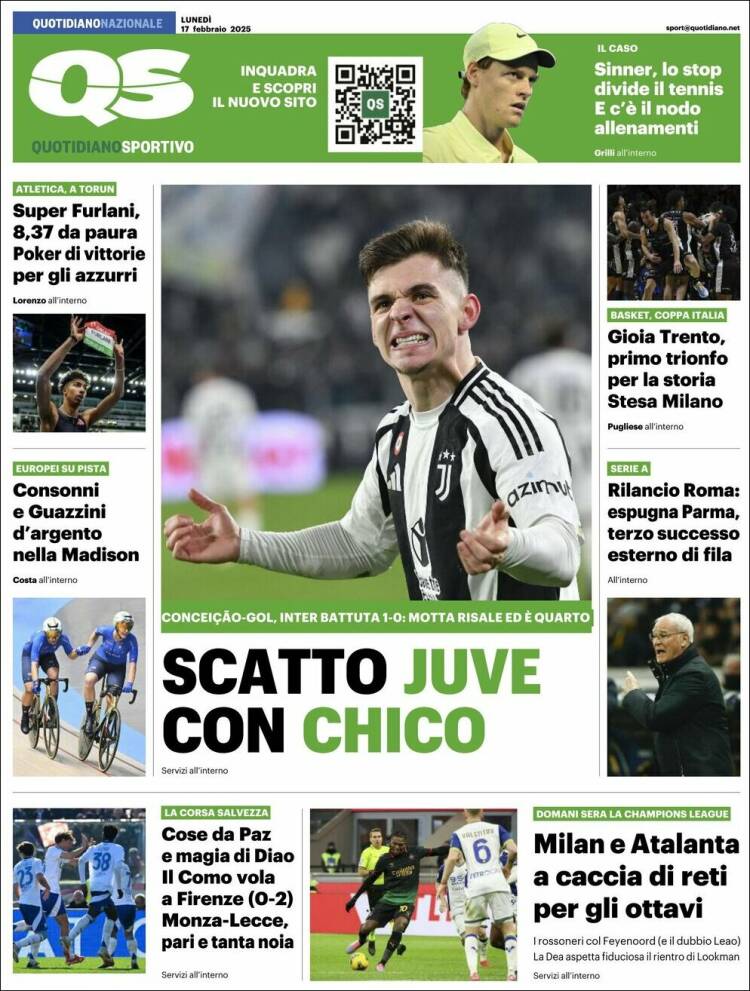 Portada de Quotidiano Sportivo (Italy)