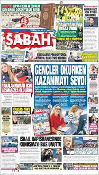 Portada de Sabah (Turquía)