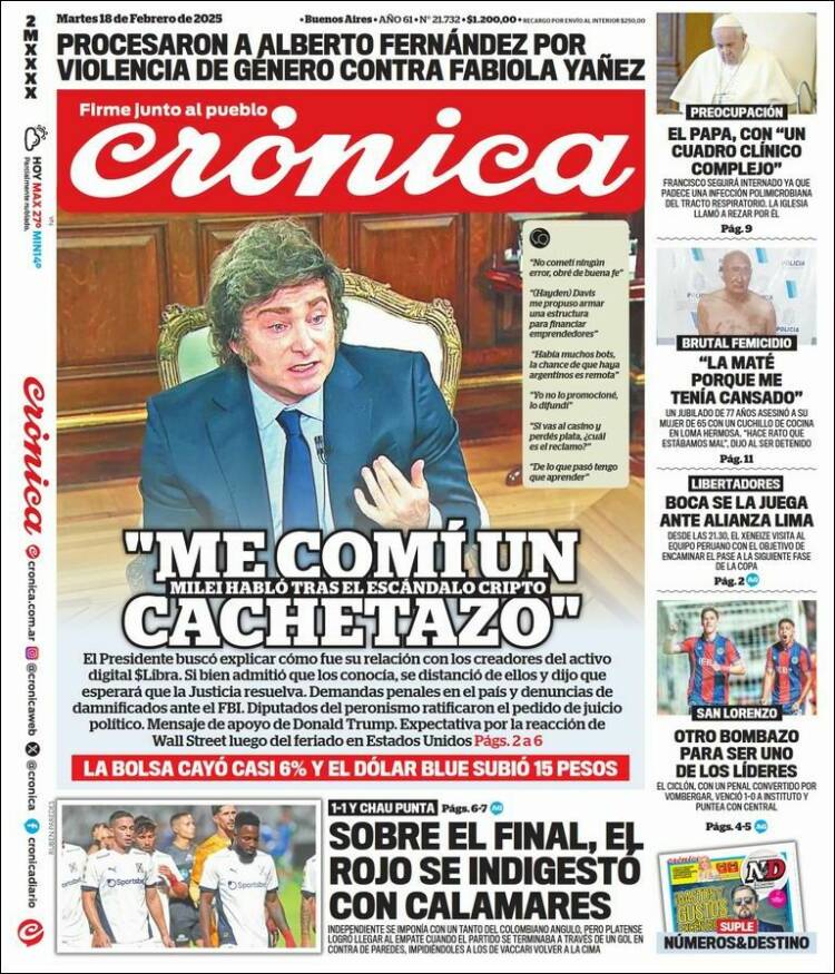 Portada de La Voz del Chaco (Argentina)