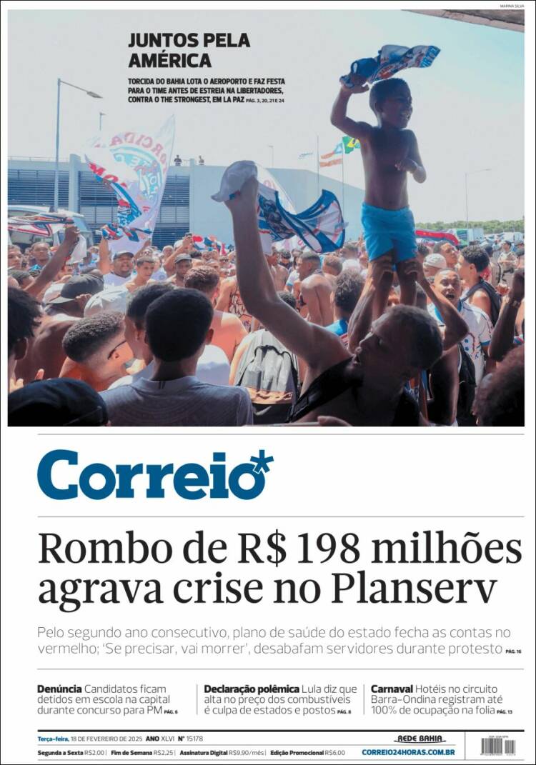 Portada de Correio* (Brasil)