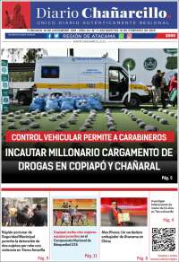 Portada de Diario Chañarcillo (Chile)