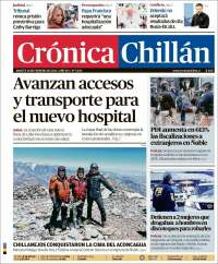 Portada de Crónica Chillán (Chile)