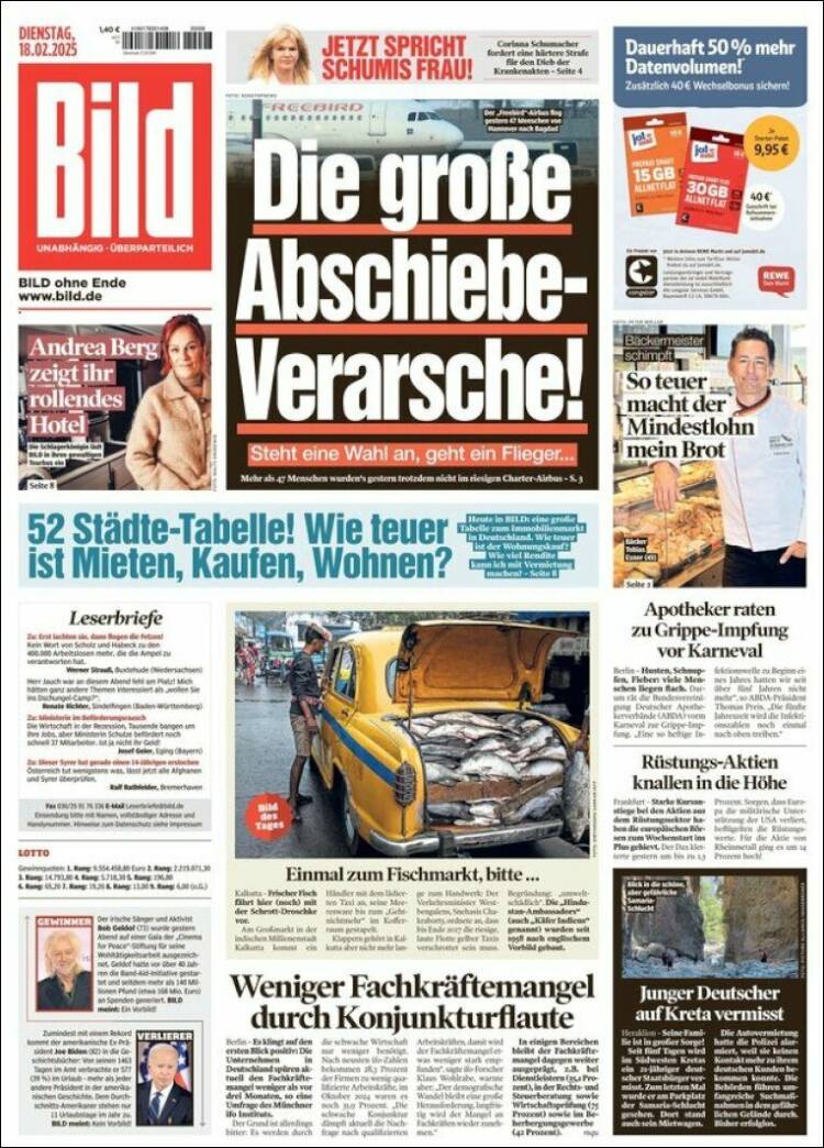 Portada de Bild (Germany)