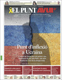 Portada de El Punt Avui - Girona (España)