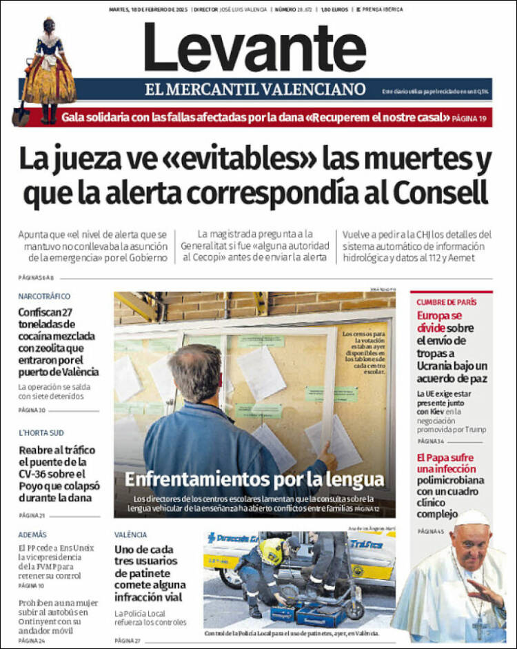 Portada de Levante (Spain)