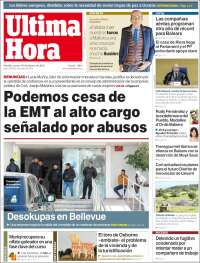 Portada de Última Hora (Spain)