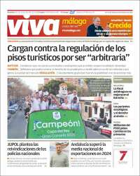 Portada de Viva Málaga (Spain)