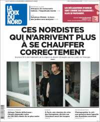 Portada de La Voix du Nord (France)