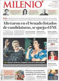 Portada de Milenio (Mexico)