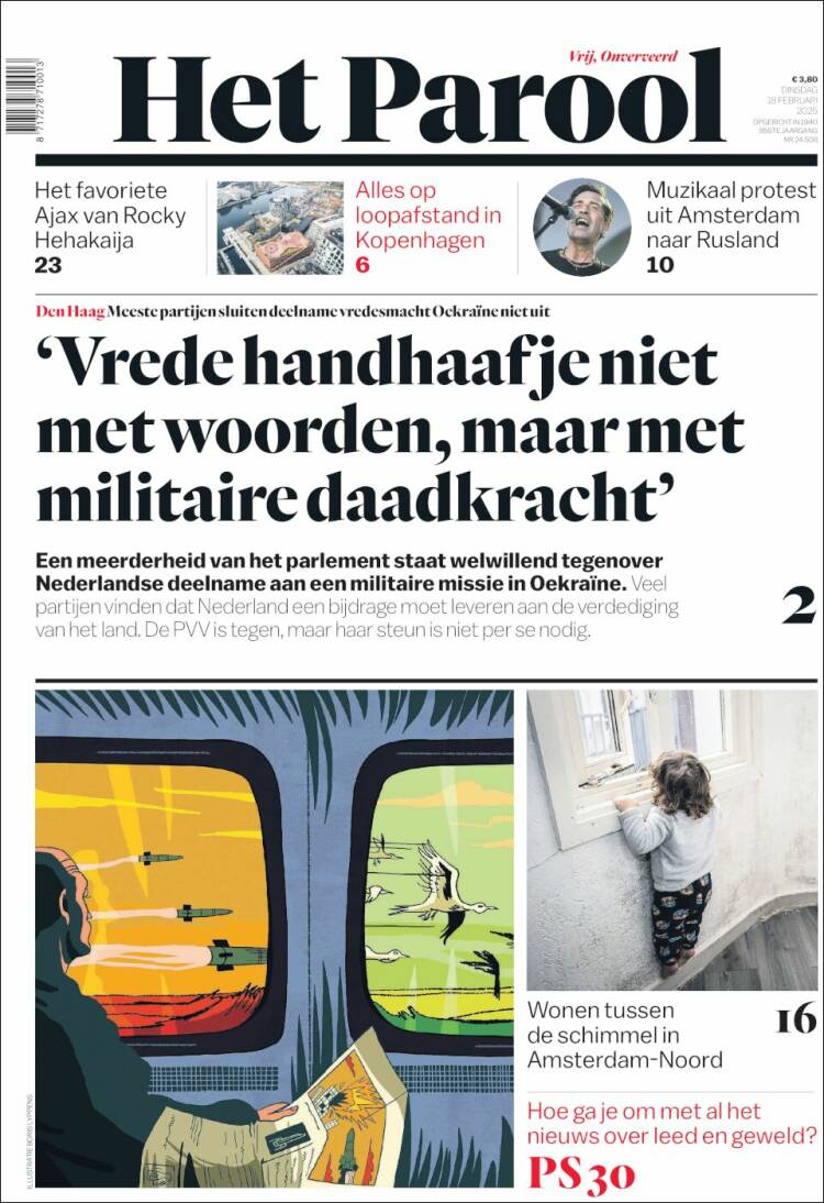 Portada de Het Parool (Netherlands)