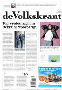 Portada de De Volkskrant (Países Bajos)