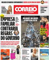 Portada de Correio da Manhã (Portugal)