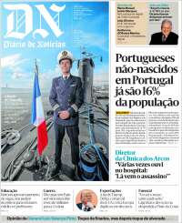 Portada de Diário de Noticias (Portugal)