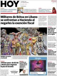 Portada de Hoy - Badajoz (Spain)