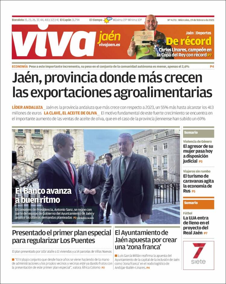 Portada de Viva Jaén (Spain)