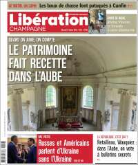 Portada de Libération Champagne (France)