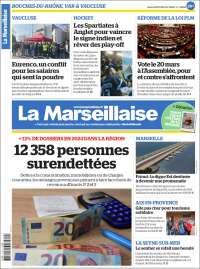 Portada de La Marseillaise (Francia)