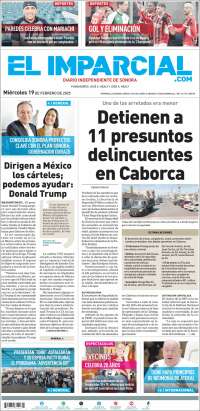 Portada de El Imparcial (Mexico)