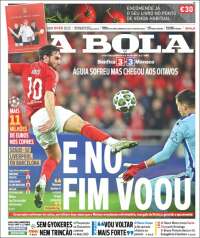 Portada de A Bola (Portugal)