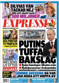 Portada de Expressen (Sweden)