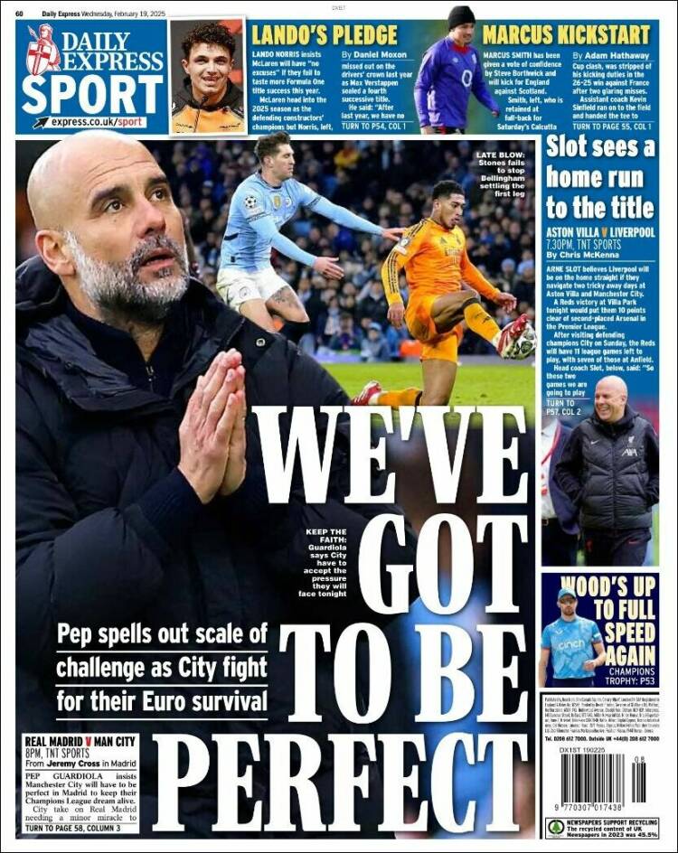 Portada de Express Sport (United Kingdom)